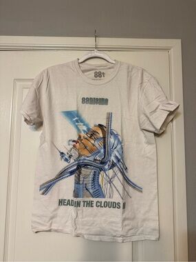 Ultra Rare 88 Rising Hajime Sorayama Head in the Clouds II Shirt - M